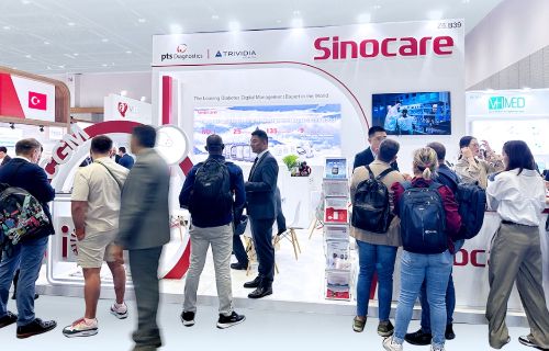 Sinocare brilla en las exposiciones ARAB HEALTH & MEDLAB ME 2025
